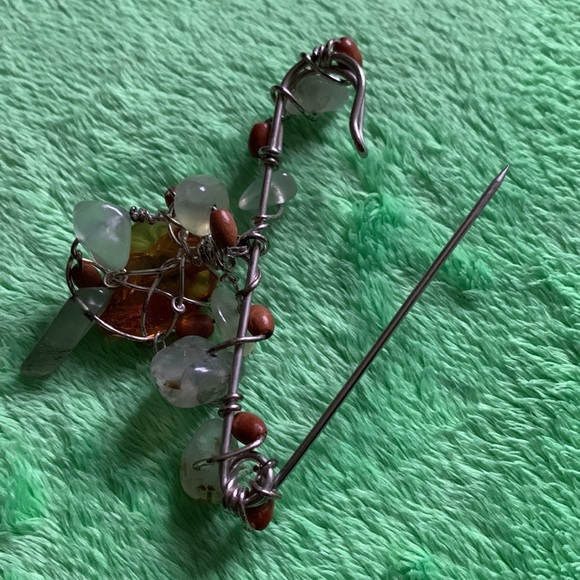 🦋Host pick🦋Vintage stone decorative quilt pin/multipurpose - Picture 3 of 12